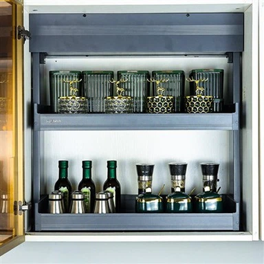 Вертикальный Лифт Кухня Шкафы