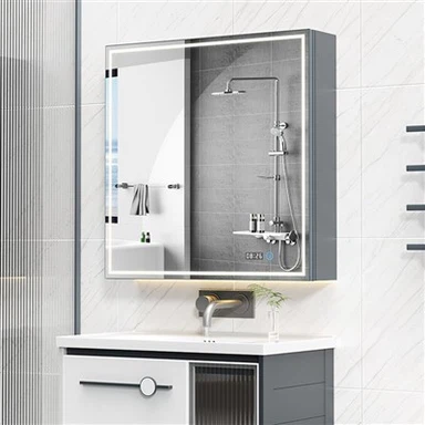 Зеркало с автоматическим подъемом в ванной комнате